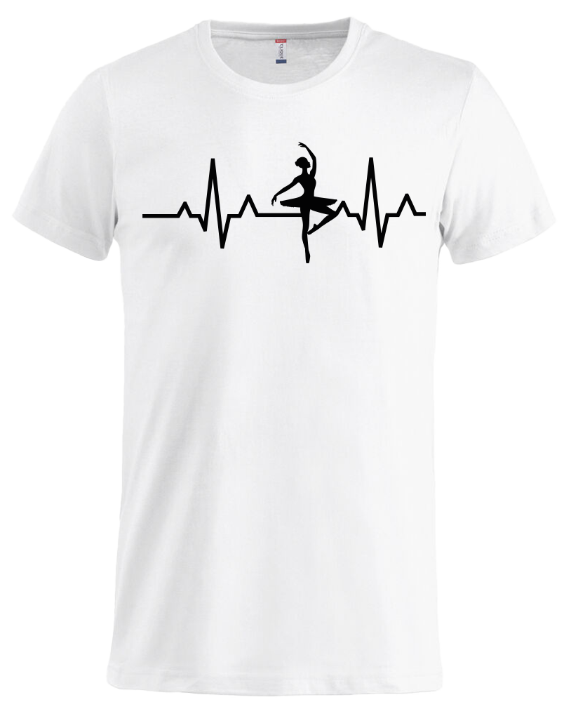 Basic-T mit Aufdruck Ballett