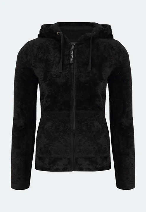 Damen Kuschel-Hoodie aus 100 % recyceltem Polyester Fleece